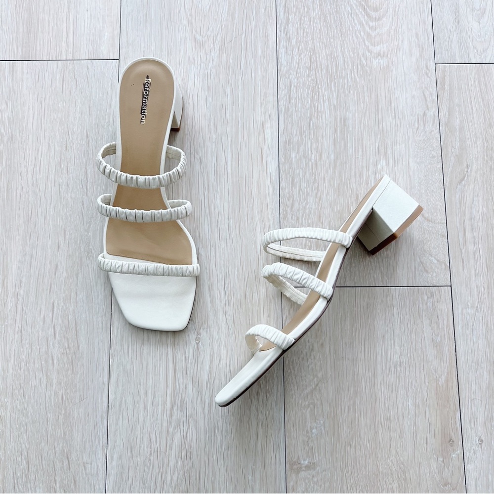 Reformation Assunta Block Heel - Picture 2 of 7